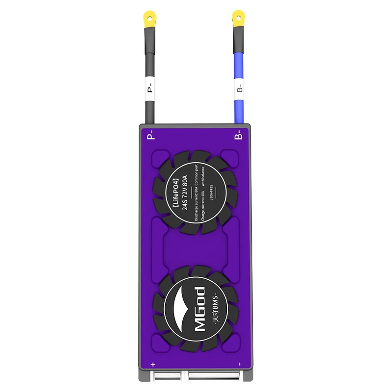 
24S BMS для системы управления аккумулятором 72 в liFepo4 BMS 80a с аккумулятором liFepo4 с низким током 