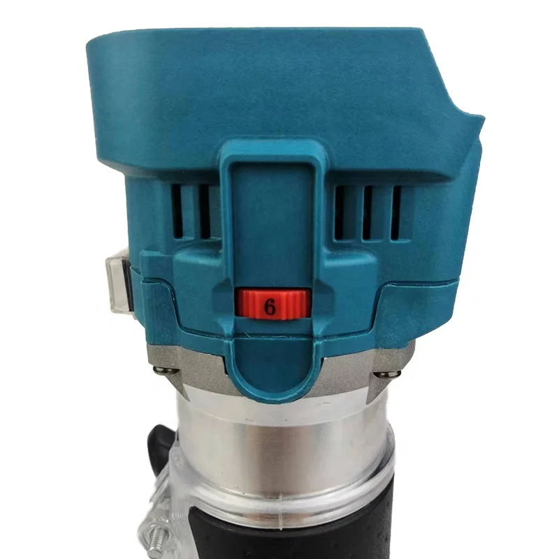 Lithium Battery Woodworking Trimmer Wood Milling Engraving Slotting Trimming Machine Carving Machine Router