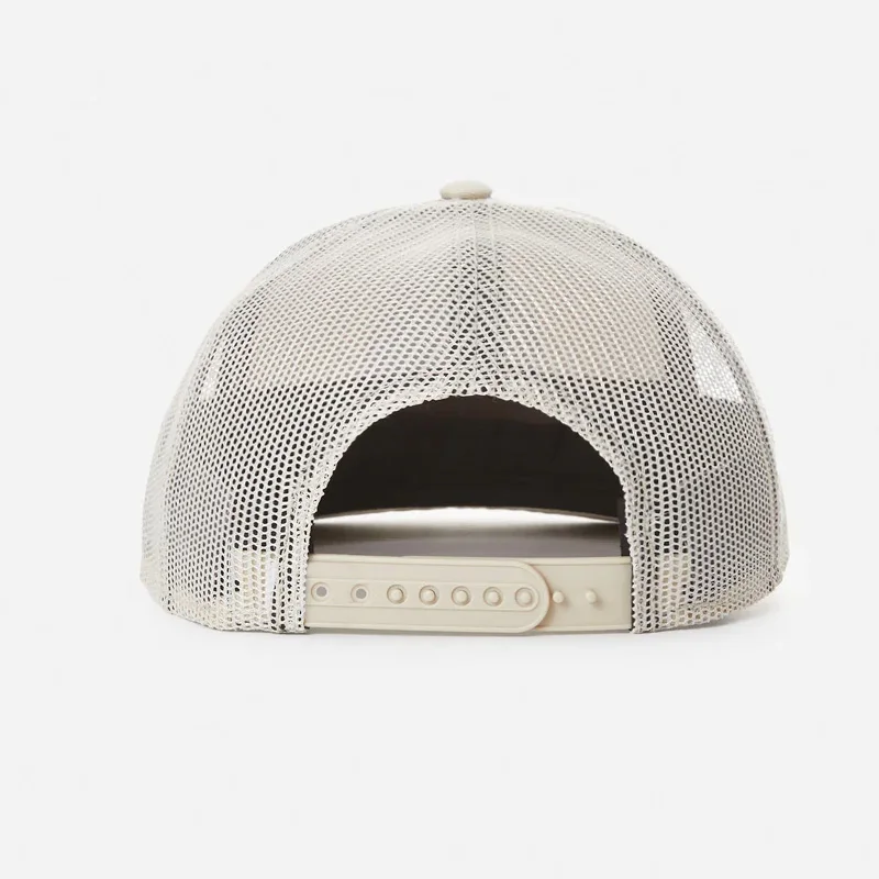 Curved Brim Structured Mid-Crown Cut 5 panel trucker cap embroidered patch mesh Snapback Closure Trucket Hats with custom logo