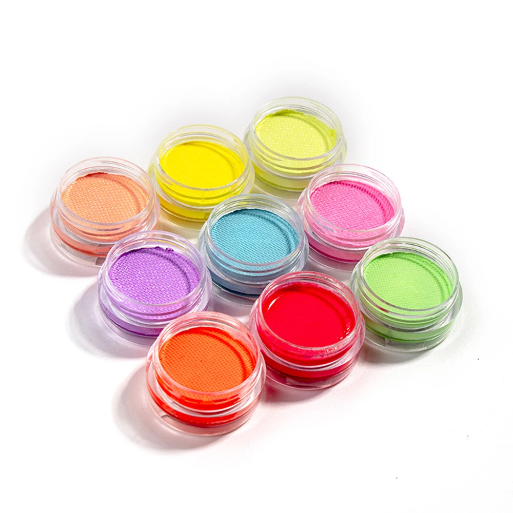 10 Pieces Private Label Matte Fluorescent Neon Eyeliner Paste Body Painting Eye Liner Makeup Cosmetics Wholesale