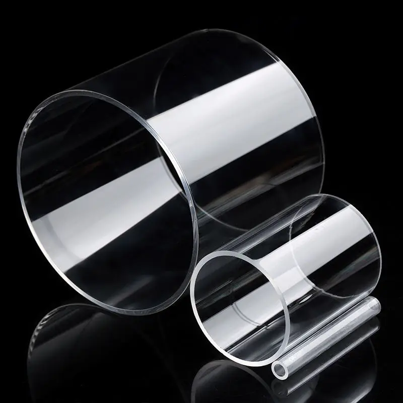 YOUYIZUO Custom Cast Acrylic Tube Clear Hollow Super Tube Plastic Wholesale  Acrylic Cylinder Tube