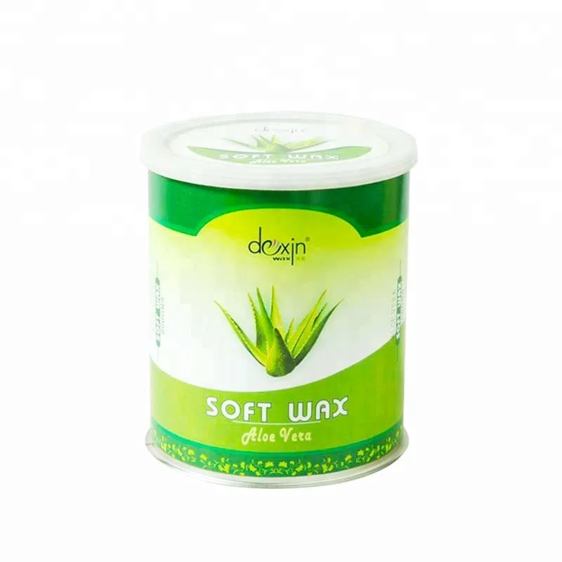2023 Fast Cooling 800ml  Soft Strip Wax  Hair Removal Wax Can for various colors customization