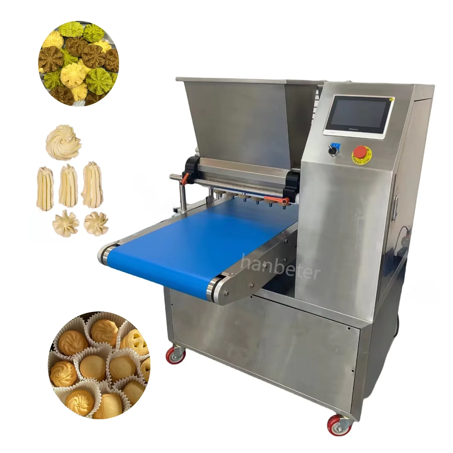 automatic mini biscuit cookie depositor machine Industrial Rotary Cookie Biscuit Making Machine For Supplier