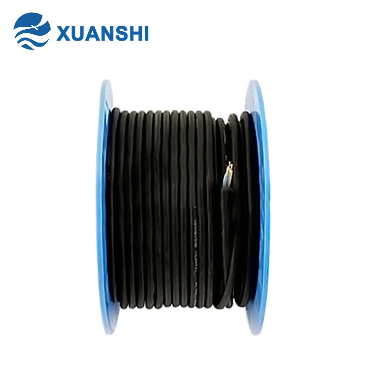 VDE Standard Neoprene H07RN-F Rubber 3 Core Flexible Electrical Power Cable