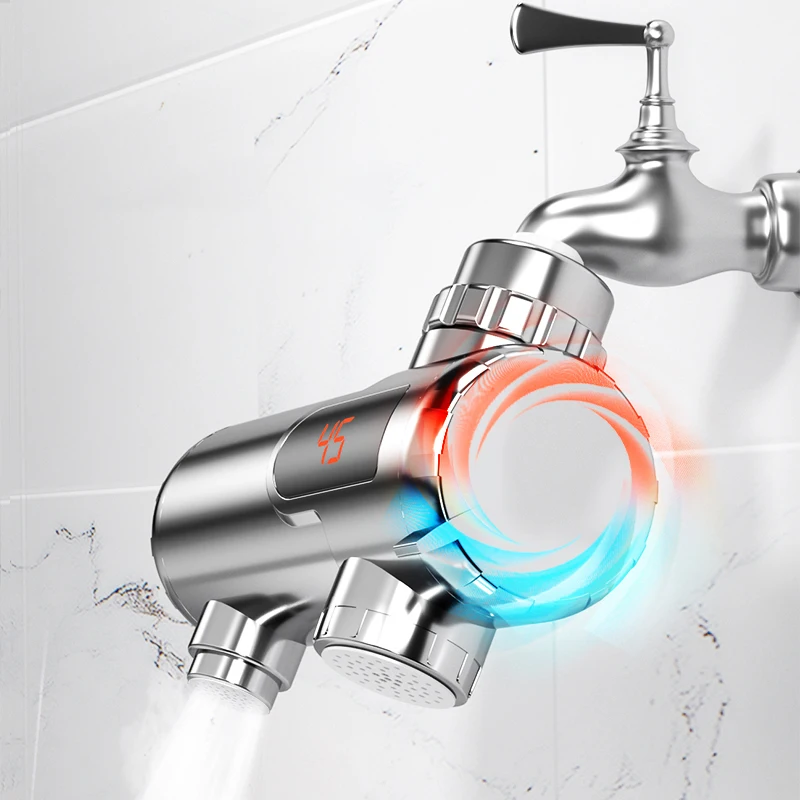 Advanced Technology New Design Led Instant Electric Water Heater Faucet Hot Tap Heating Electric Faucet With Digital Display