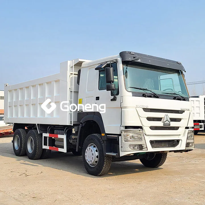 good condition 10 wheeler dump truck used howo sinotruck in jamaica ghana tipper truck price lowest