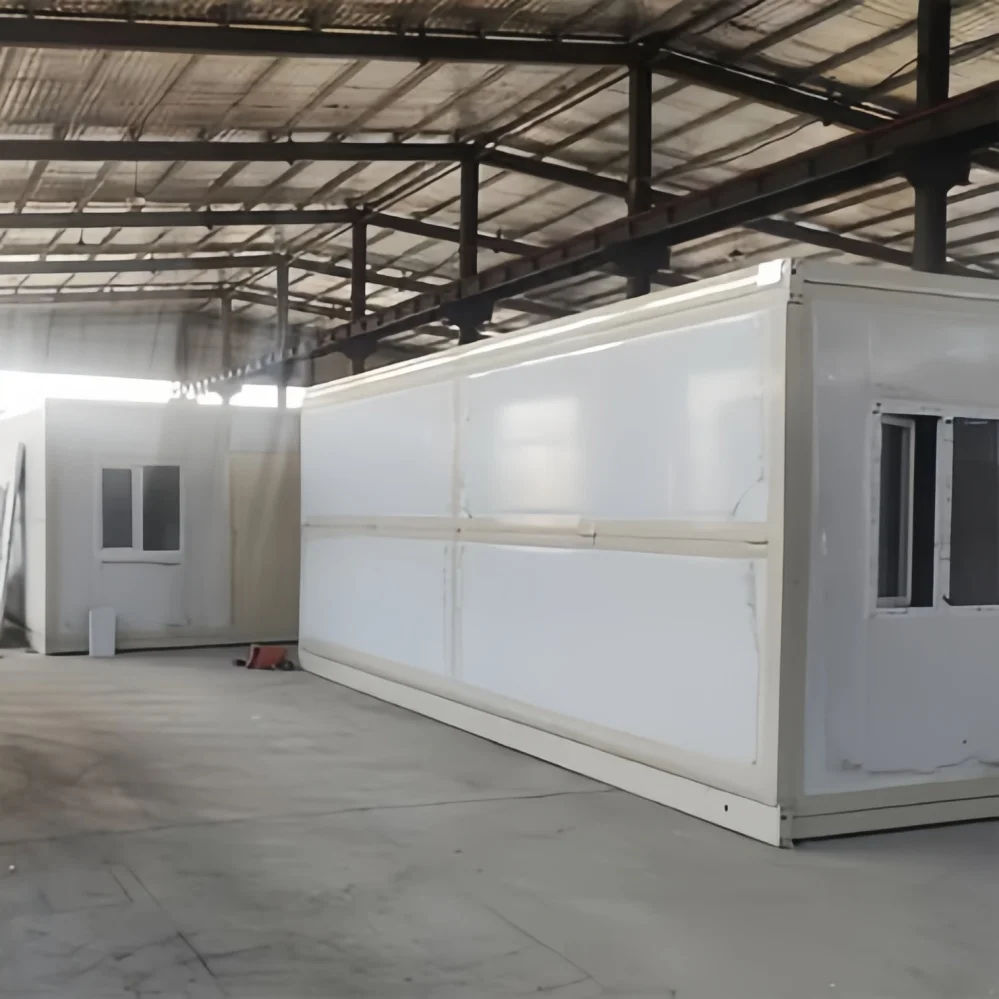 Prefab casa contenedor plegable maison de conteneur Гибкая Строительная площадка изолированный складной контейнерный дом офисное общежитие