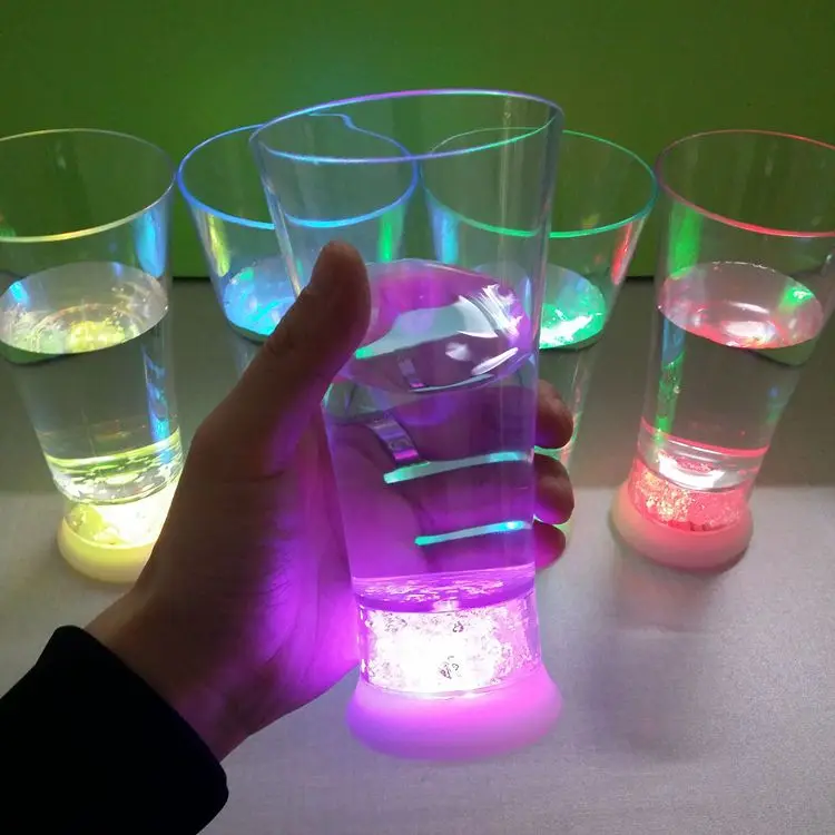 cup cups popular led handle coca flashing  lotus beer mug luminous cup for barware