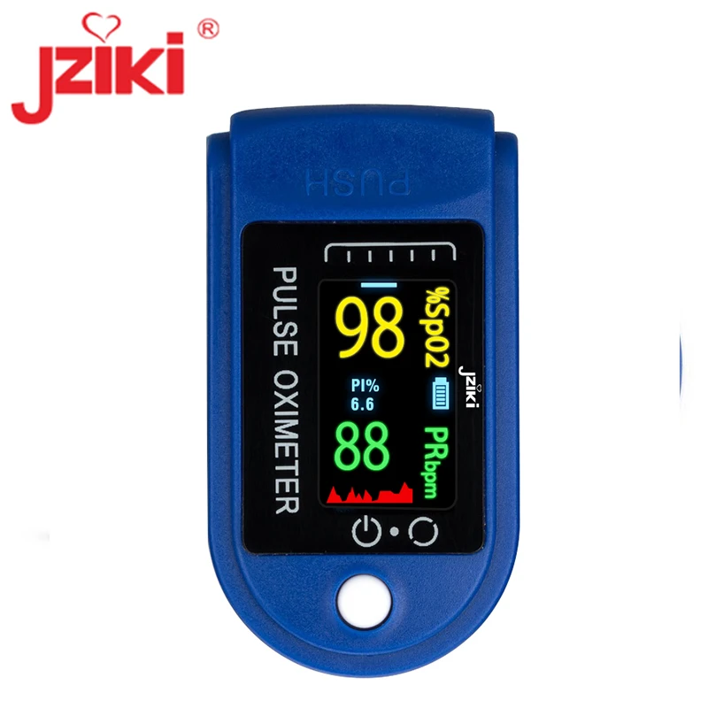 Smart Finger Pulse Oximeter Medical Equipment Digital Blood oximeter pulse finger High Definition TFT Display For Home Use