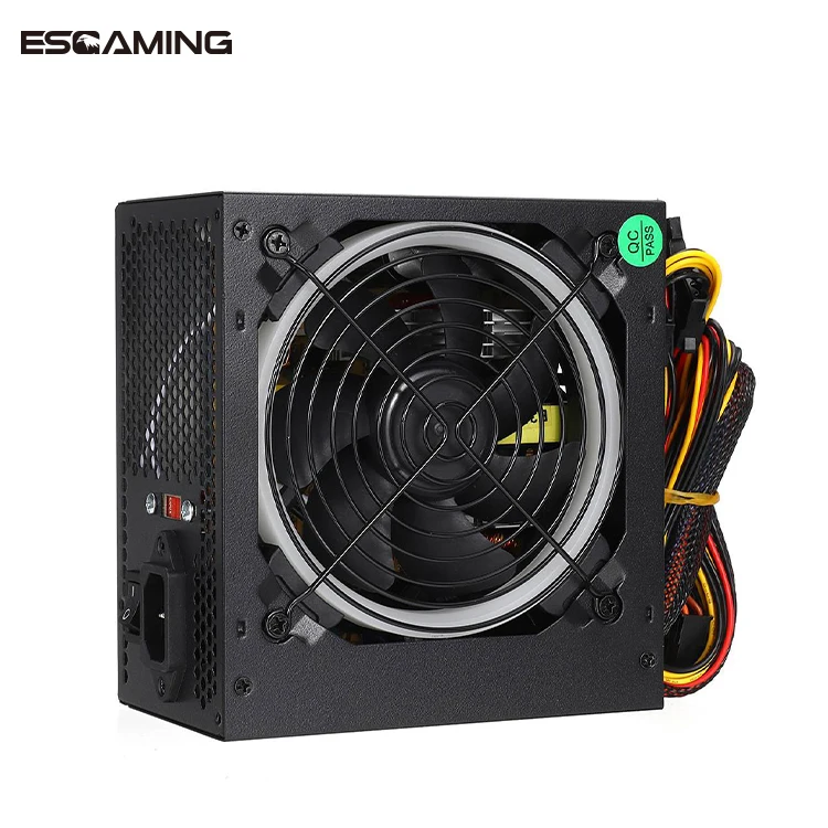 High Efficient Power Supply PSU Gaming Power Supply with RGB Light