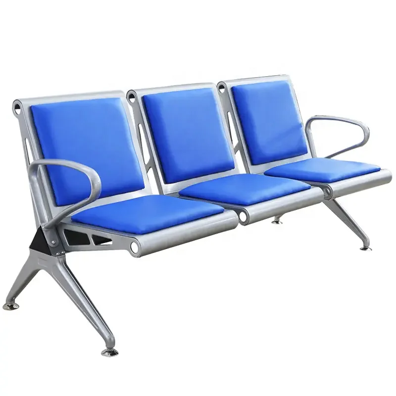 Hospital clinic airport waiting lounge bank 3 4 5 seater waiting room gang seating chair