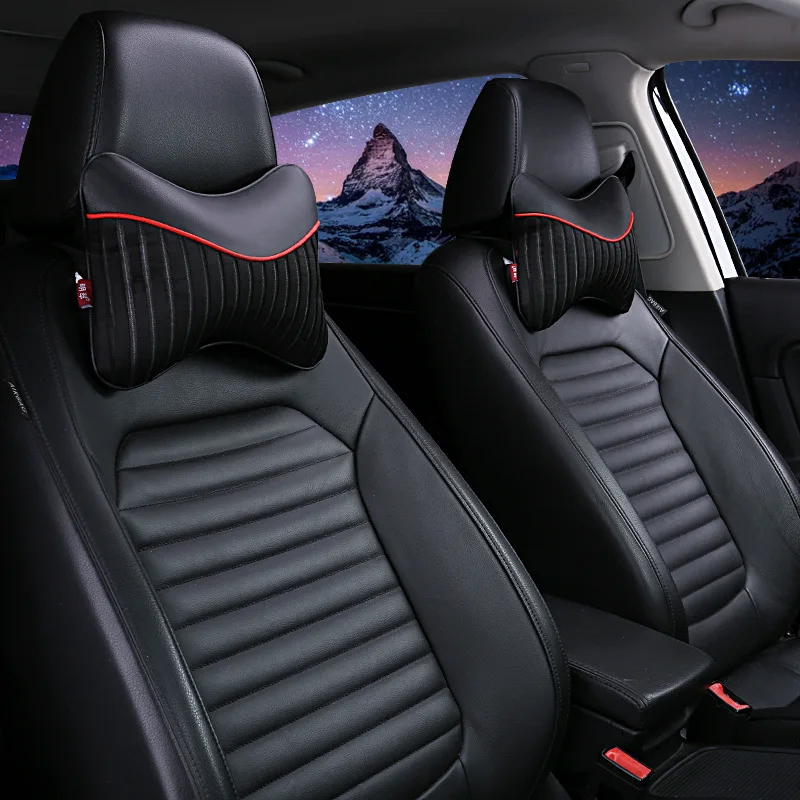 Car Neck Pillows  Car Headrest Cushion Support Seat Universal Backrest Safety Pillow Auto Interior Accessories