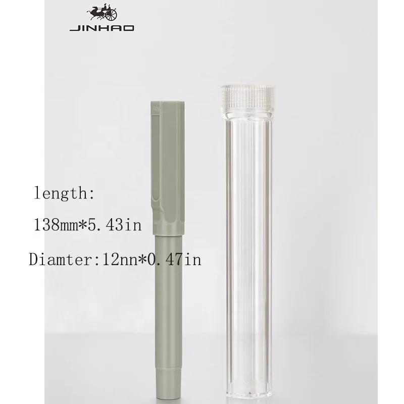 Jinhao 62 Plastic fountain pen with sticker notepad planner pen calligraphy student school signature fountain pen