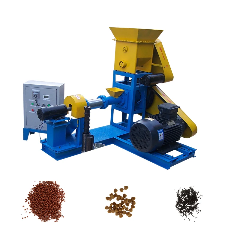 Good parrot fish carpfishing fish food pellet making machine fishmeal machine