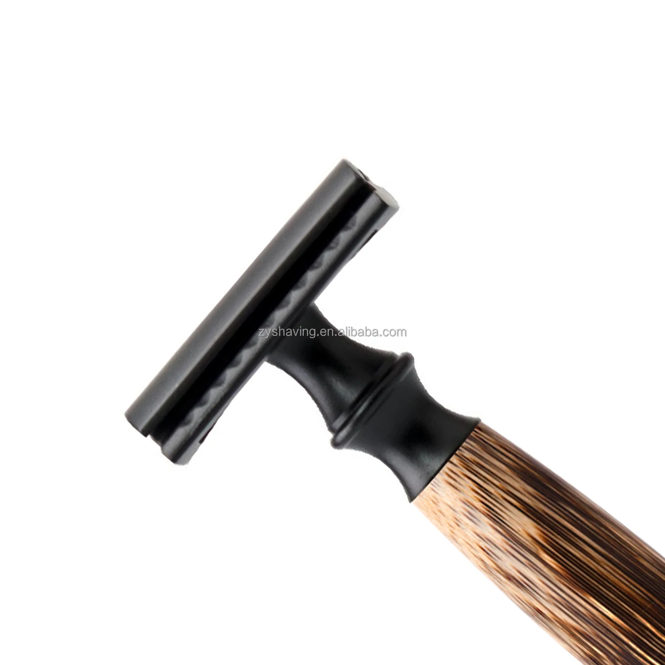 ZY ECO Shaving Safety Razor Double Edge Safety Razor for Men, Safety Razor with Bamboo Handle, Fits All Double Edge Razor Blades