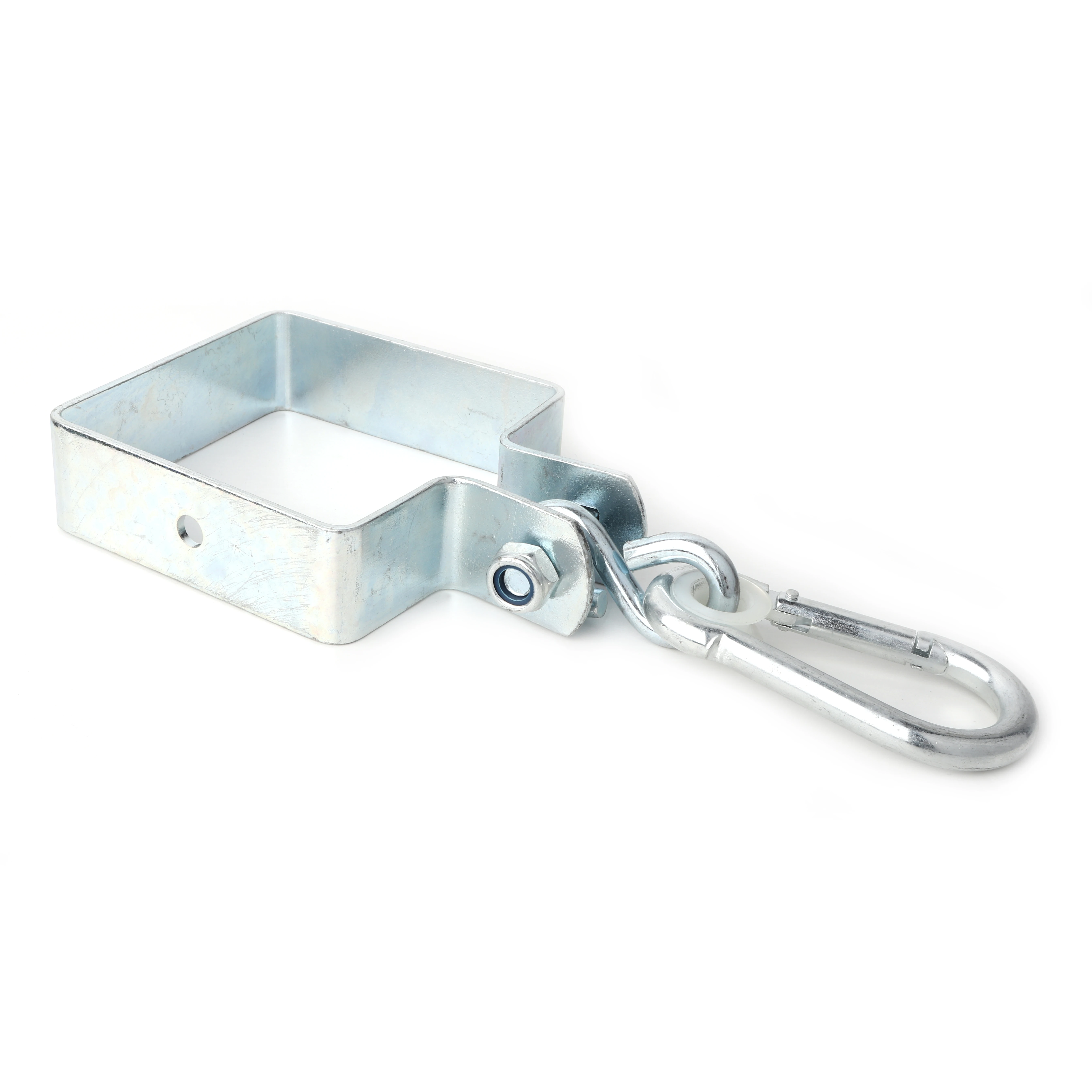 square collar hook with snap hook swing hook