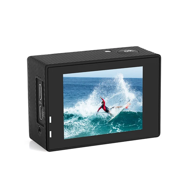 Реальная Экшн-камера 4K HD 30fps WiFi 2 0 дюйма 1080P подводная камера водонепроницаемая Шлем Видеозаписывающие