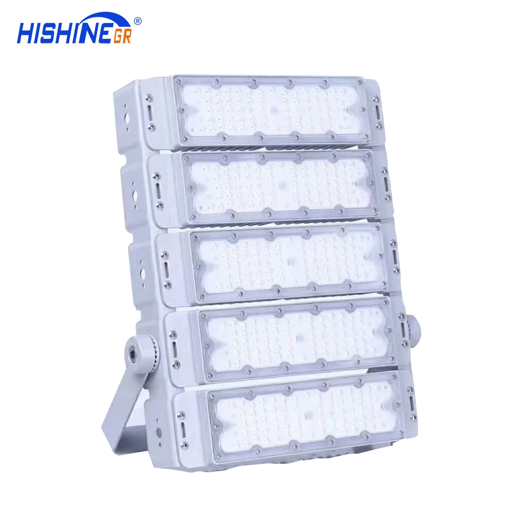 Hishine 130lm/w Waterproof IP65 150w 200w 300w 400w 500w 600w HS-TL LED Tunnel Light Modular Floodlight for tunnels and outdoors