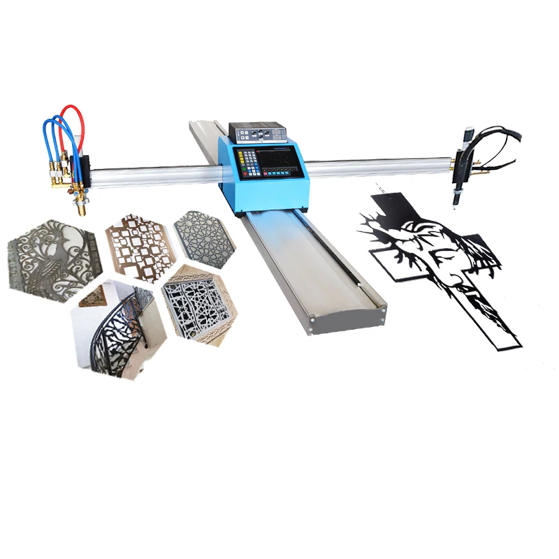 1530 cross bow portable CNC Plasma cutting machine  oxy-fuel flame cutter LGK 120 200 IGBT
