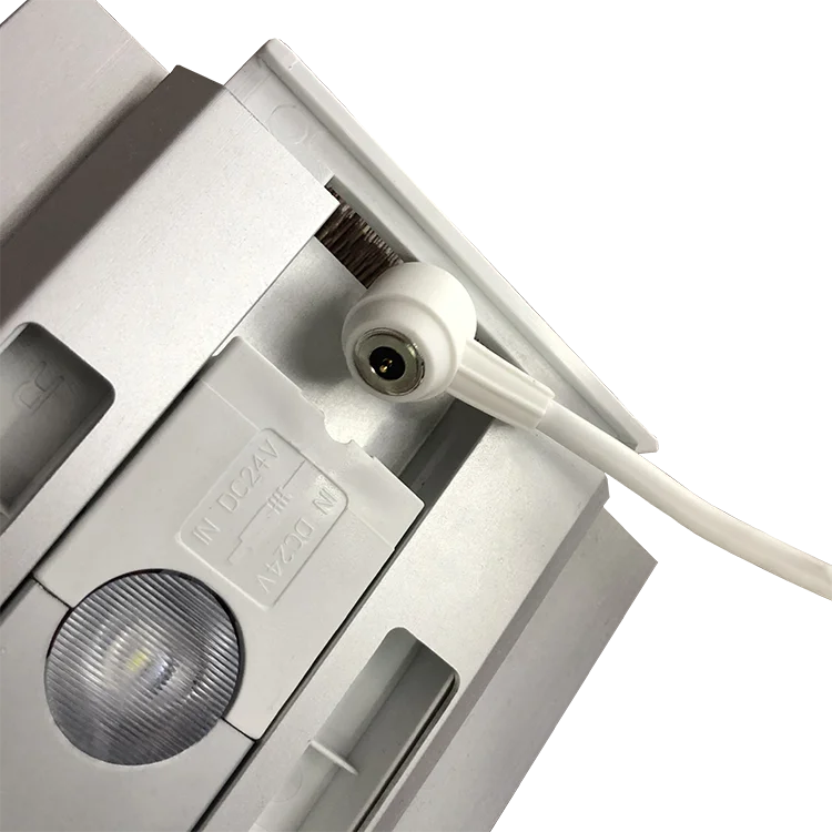 High quality portable trade show exhibition aluminum floor light stand seg fabric printing light box display backdrop stand