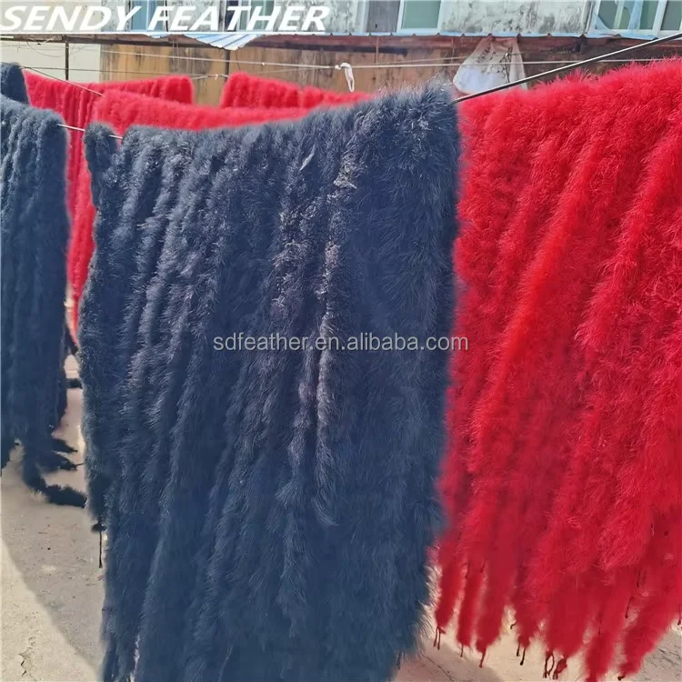 Wholesale 2 Meter 20g 30g 35g 40g 45g 50g Turkey Marabou Feather Boa For Costume Accessories