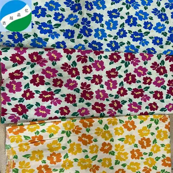 40S cotton poplin print fabric wholesale 100% cotton print fabric ready goods stocklot printed woven fabric for dress