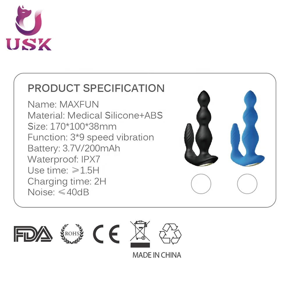 big vibrating sex toy anal fart butt jewel putty anal beads plug