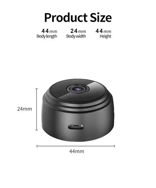 A9 camera HD 1080p infrared night vision wireless wifi magnetic suction small motion camera a9 camera