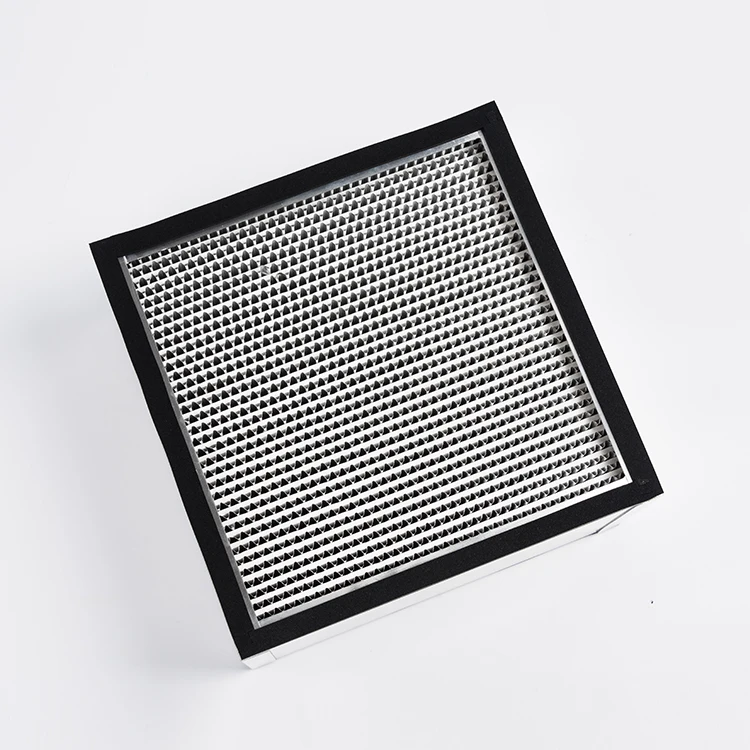 Laboratory HEPA filter h14 24x48 media air purifier box for mushroom grow