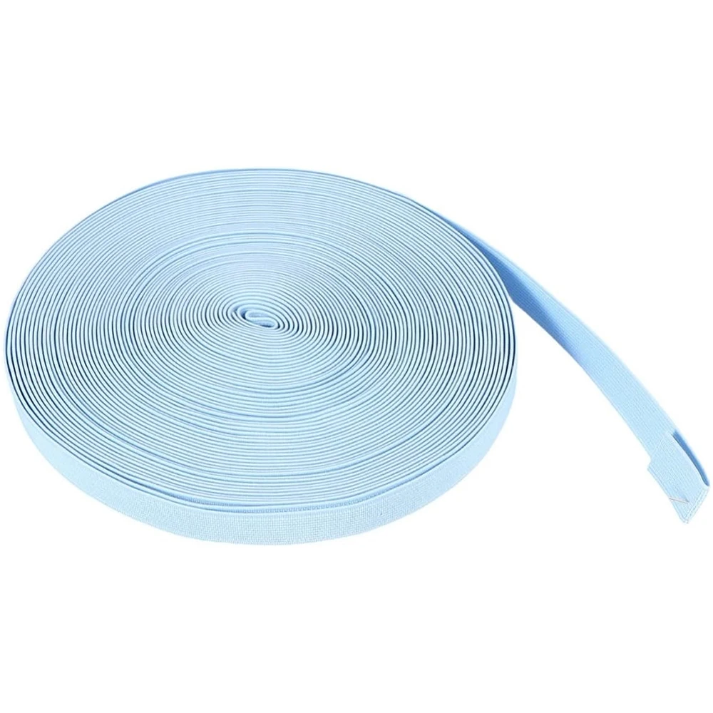 China Factory Customized High Elasticity Knit Webbing Ribbon Good Quality Clothing Elastic Bands DIY Sewing Elastic Band