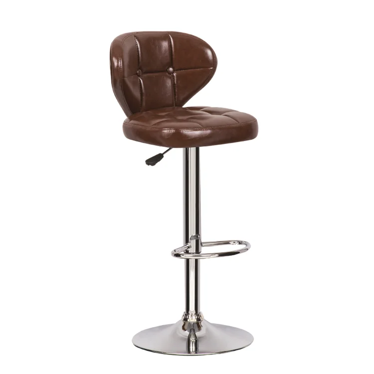 
Vintage pu leather bar stools upholstered high quailty chairs bar barstool 