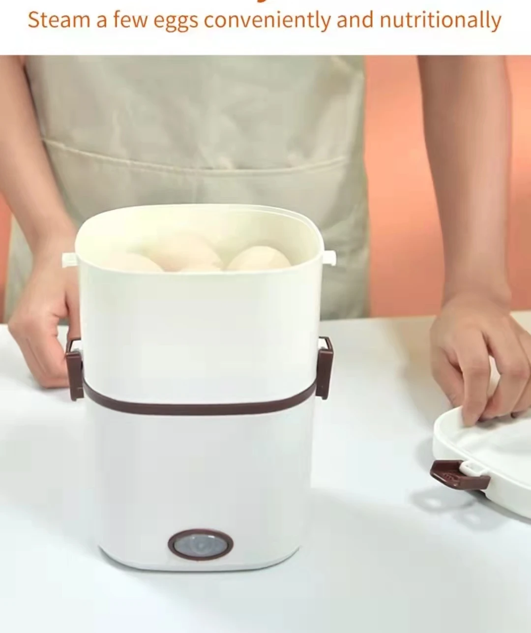 Automatic heating lunch box cooking dual wholesale electric lunch box plug insulation small rice cooker mini 1 person