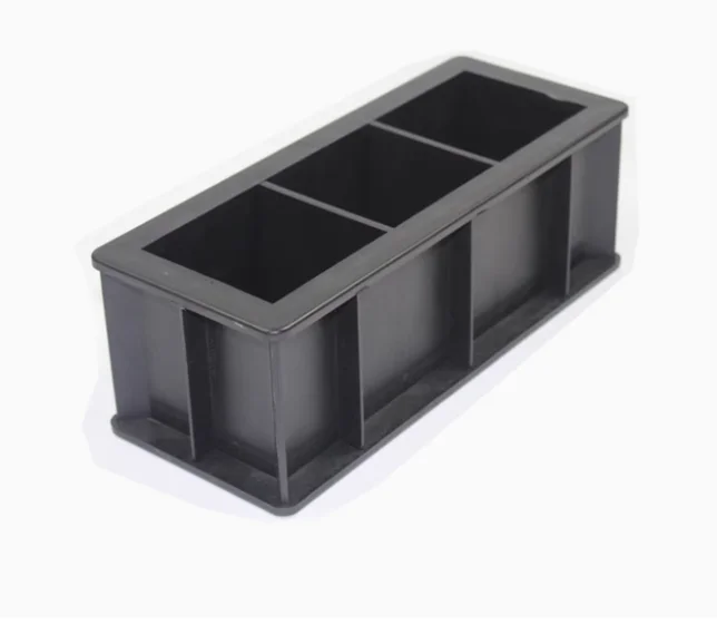 High Quality Cement Mortar Three Gang Plastic Test Mould Mortar Cube Test Mold