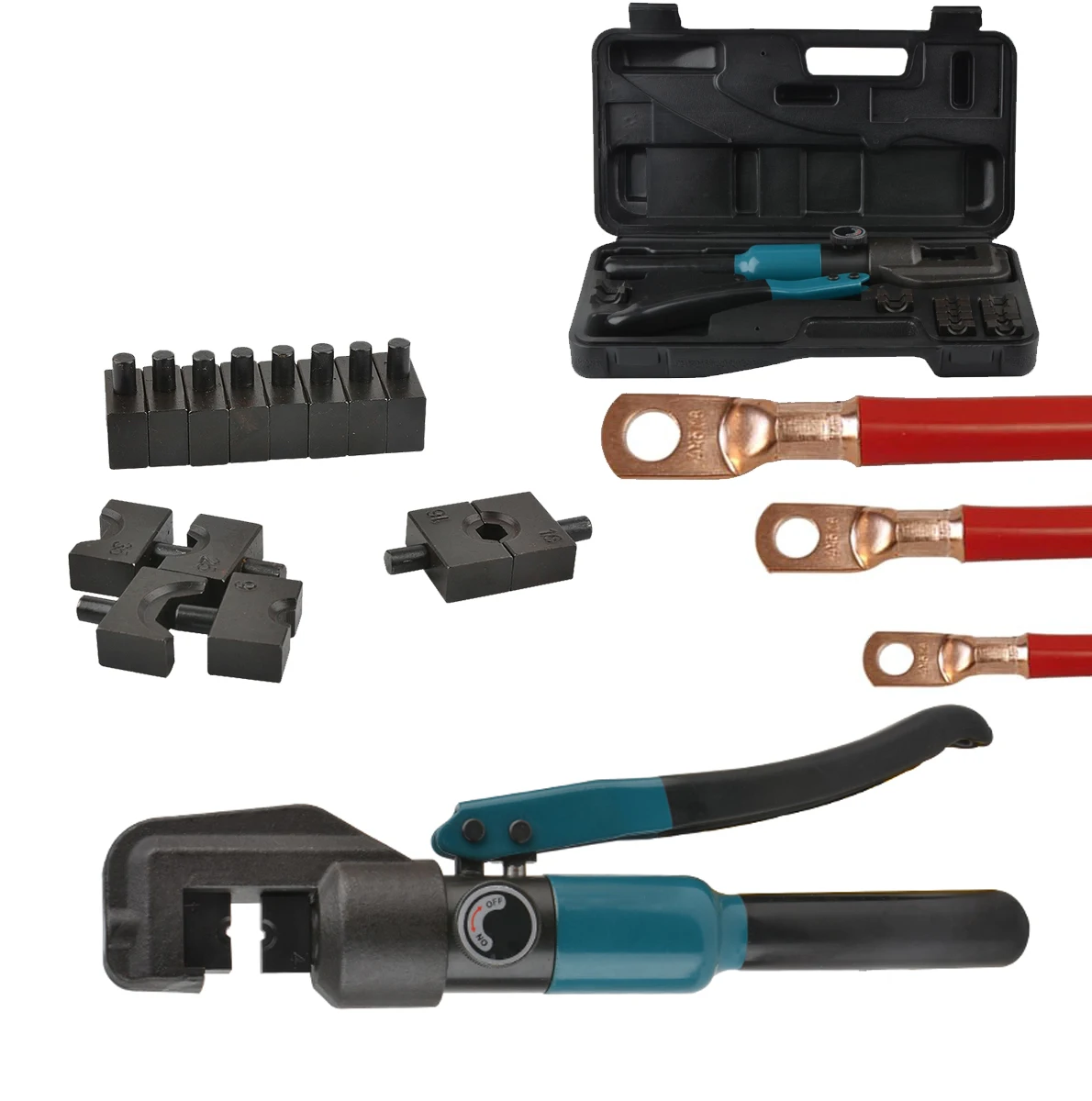 Jingyan Manual Hydraulic Pliers YQK-70 Cable Crimping Pliers Copper Aluminum Nose Crimping Pliers 4-70mm2
