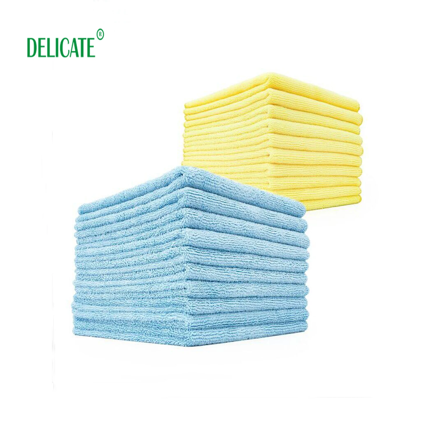 China microfiber cloth polyester polyamide microfiber towel 300gsm 400gsm microfiber cloth absorbent towel