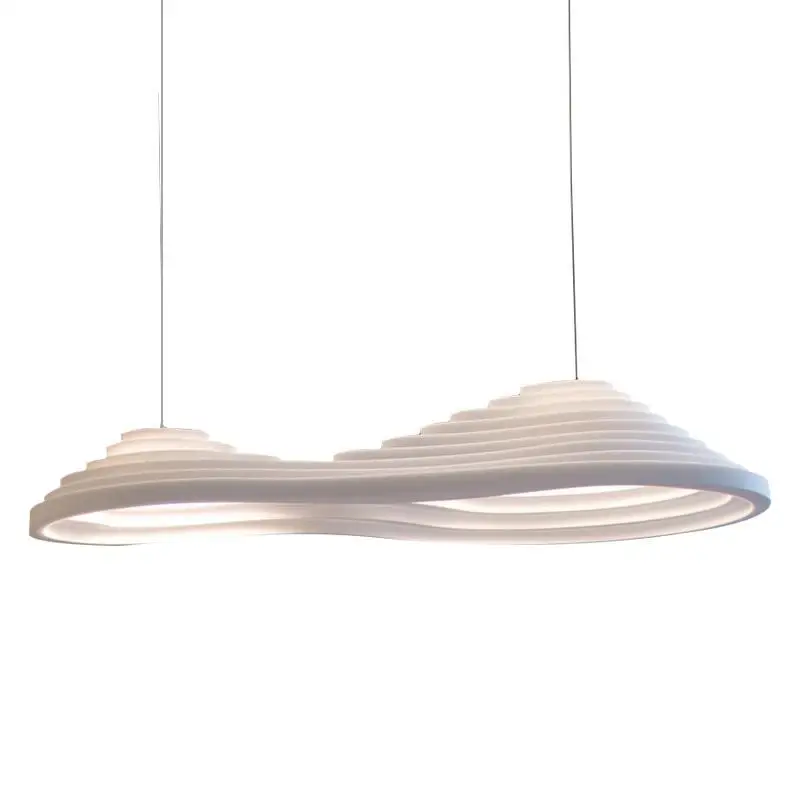 New Designer Modern Decoration Nordic White Pendant Light Hanging Chandelier Kitchen Counter Lighting