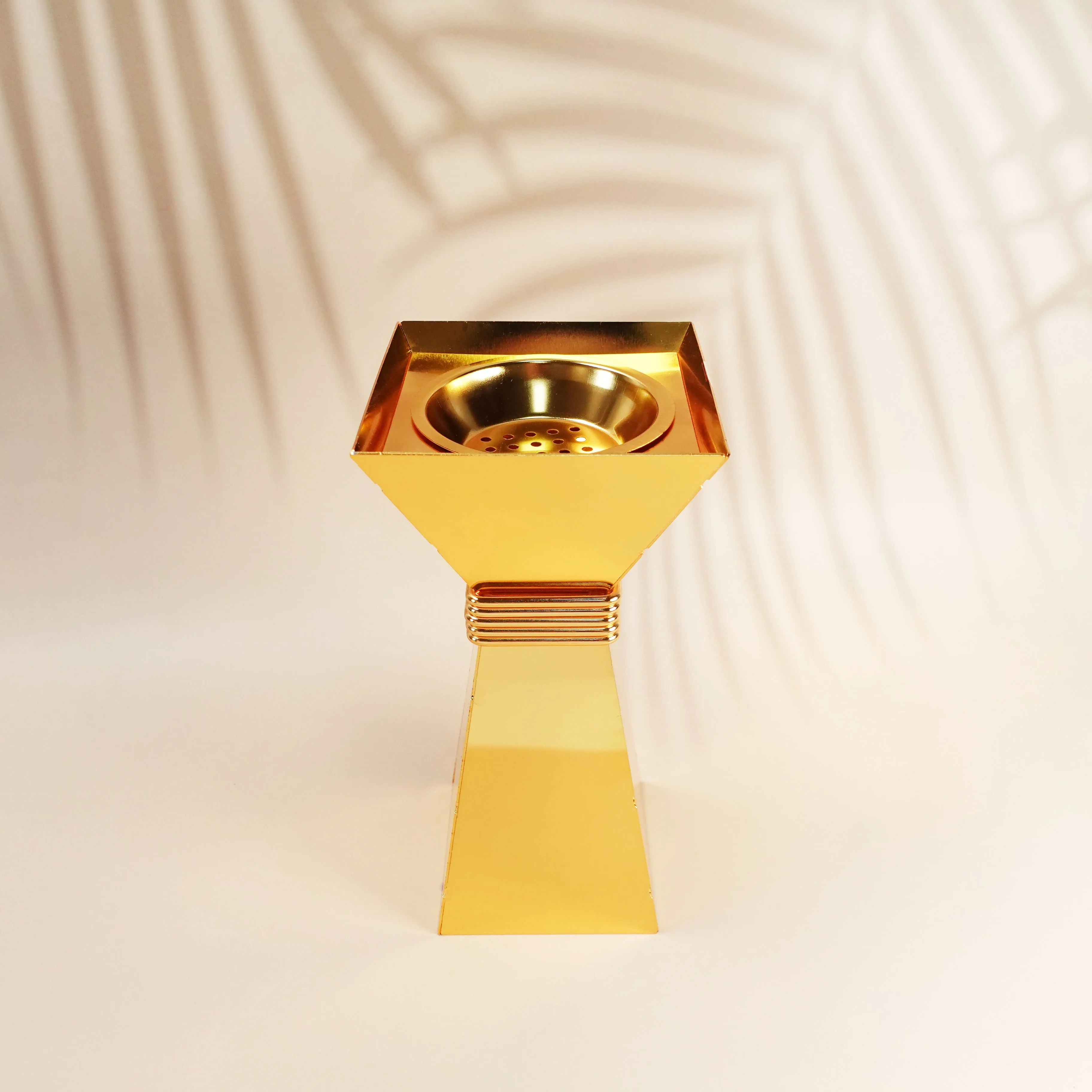 New series cup-shaped incense burner bracket metal black Arabic incense burner decoration hotel gift