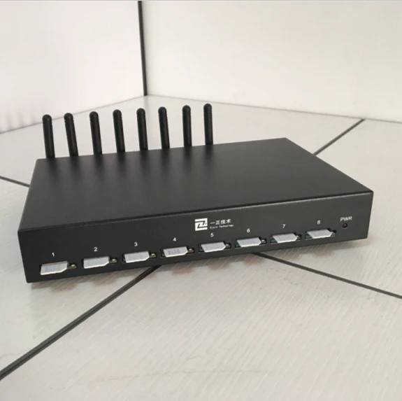 GSM 8 портов модемный пул RJ45 модемный пул SMS шлюз