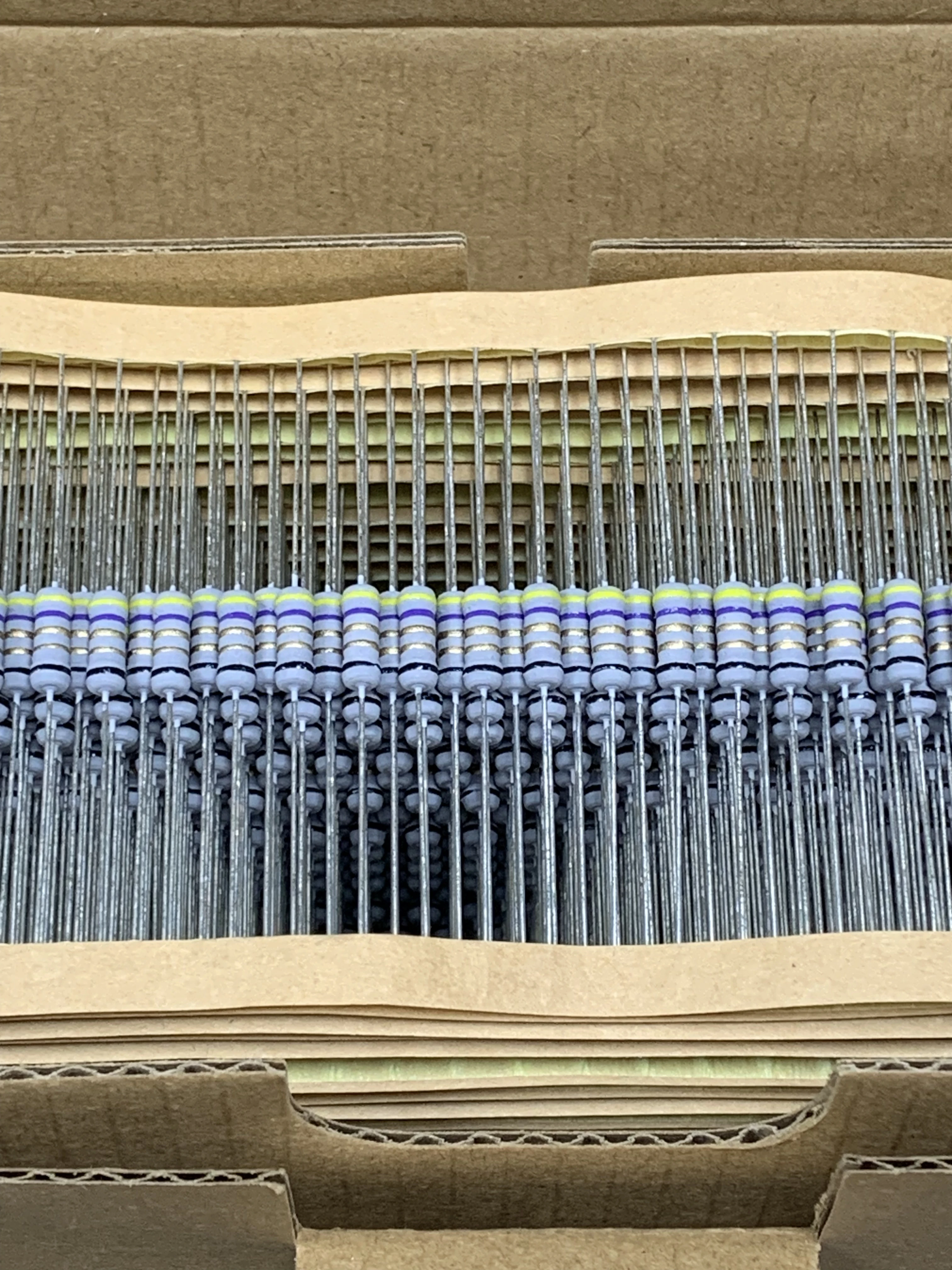 1206 Thick film resistor 1/4W 2K0+/-1% 5% smd resistors values 2K0 smd passive components resistor RJ1206-2K-HS