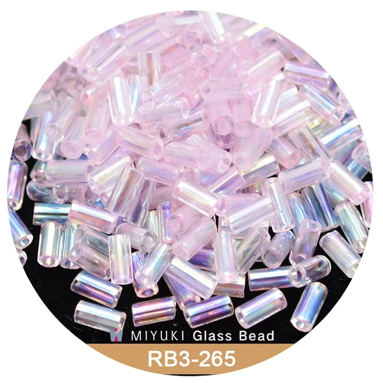 Miyuki Round Bugle Beads 1.5*3 mm [9 Color  ]10g pack