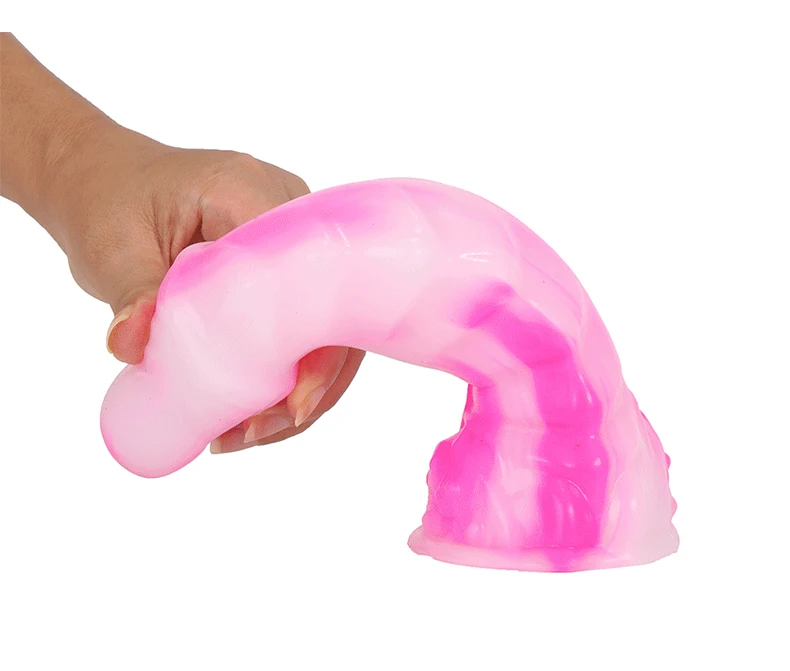 New monster special shaped soft rear anal plug liquid silicone large simulated dildo penis sex toy for women