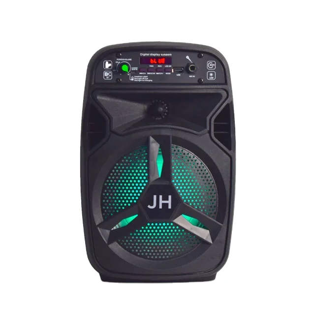 
ailipu JH-6501 generation radio original portable home theatre system 6.5 Inch Speakers led light party karaoke trolley Speaker 