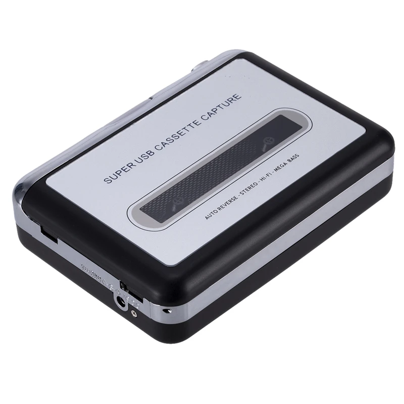 Портативный USB-проигрыватель кассеты записывающее устройство преобразователь цифровой аудио музыкальный