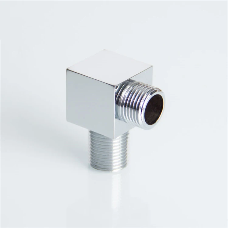 Faucet manufacturer 1/2 inch Chrome Finish Toilet angle valve For Bathroom Bidet Shower