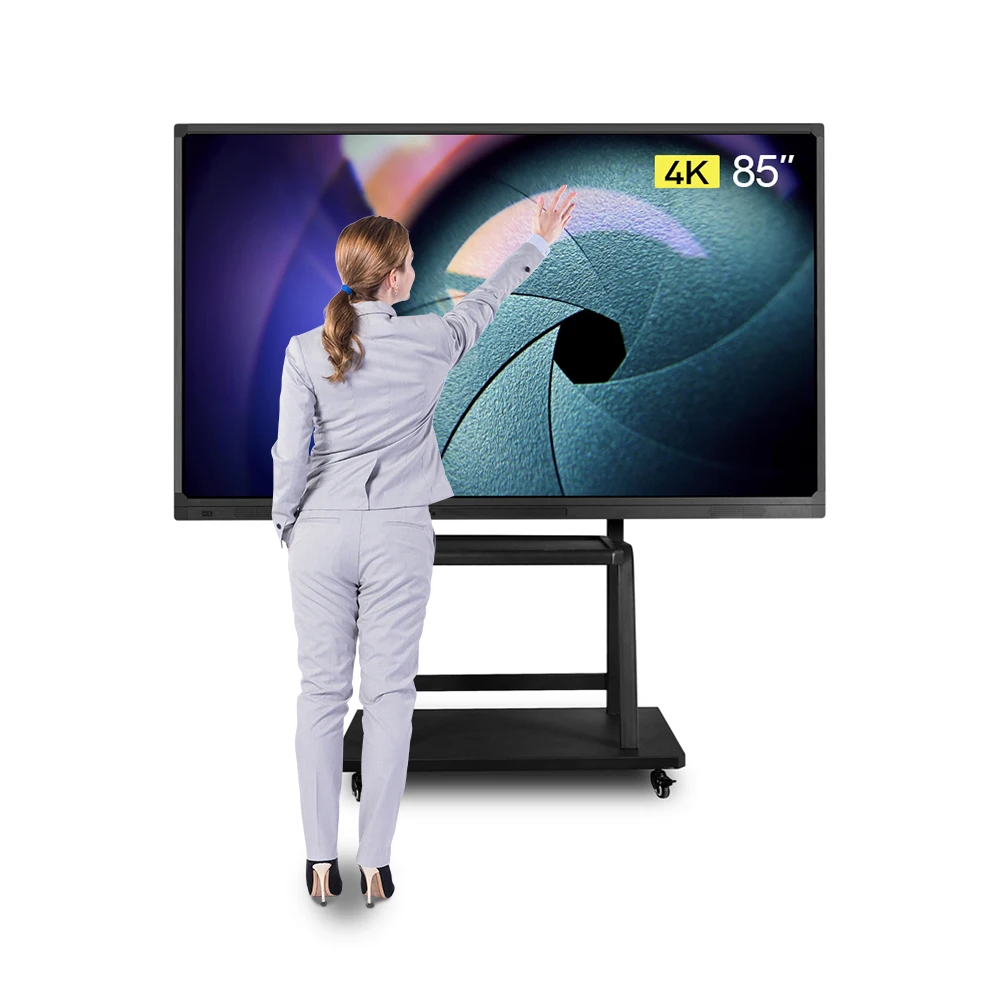 
65 inch cheap multi touch screen monitor optical interactive whiteboard smart board 