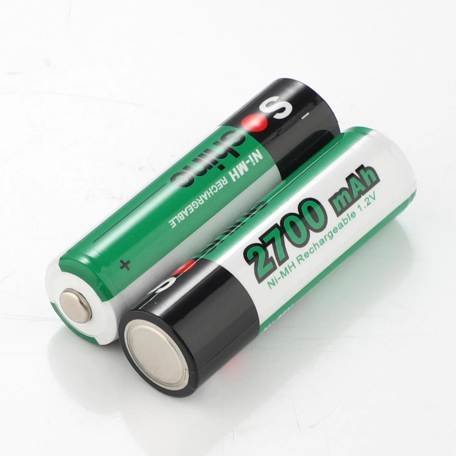  Новый перезаряжаемый аккумулятор nimh aa 2700 мАч 1 2