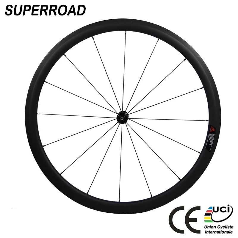 25mm Wide 38mm Deep China Xiamen Bike Lightweight T1000 Cycling Wide Carbon Wheels Clincher 700C Wheelset