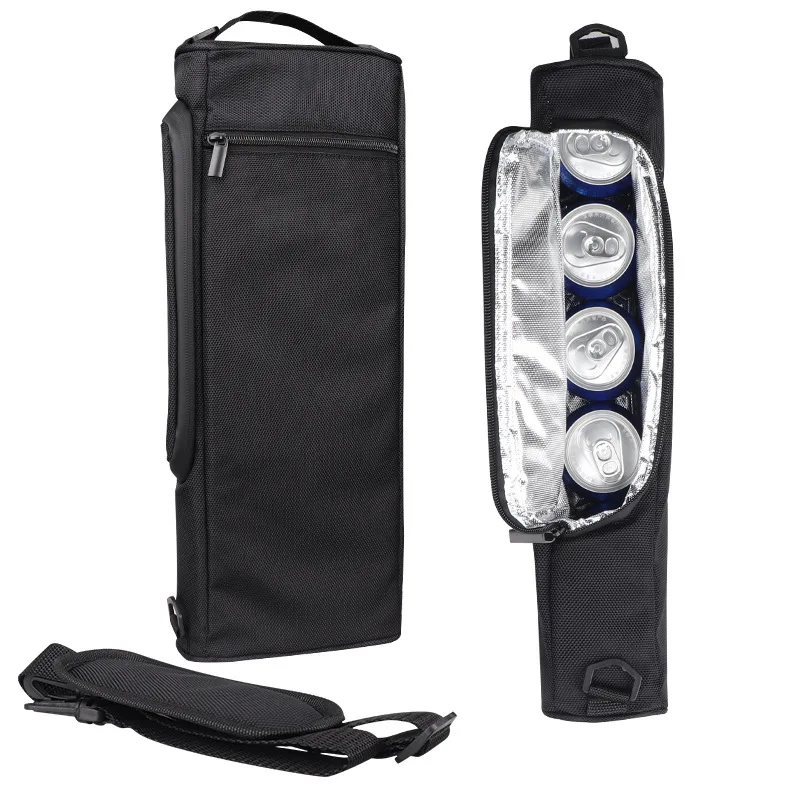 Outdoor Tote Shoulder Insulated 6 Pack Golf Cooler Bag Waterproof Golf Beer Sleeve Insulated Cooler Bag