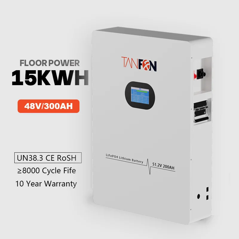 tanfon Energy Storage Lithium Ion Battery Akku 20kw 30kw 40kw 51.2V 200ah 280ah 300ah 400ah 500ah 600ah 48V Lifepo4 Battery