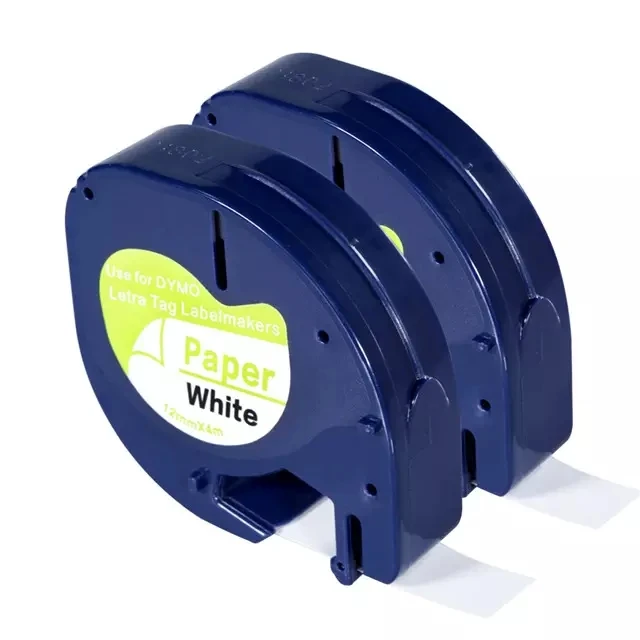 Картридж для ленты принтера 12 мм * 4 м, совместимый с DYMO 91200 91201 91202 16952